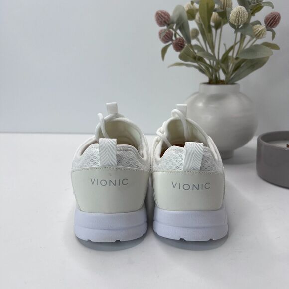 Vionic Zeliya Lace Up Mesh Athletic Sneaker White Women's US 6 NWOB - Picture 4 of 10